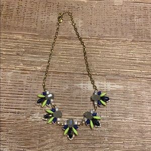 Jcrew colorful statement necklace